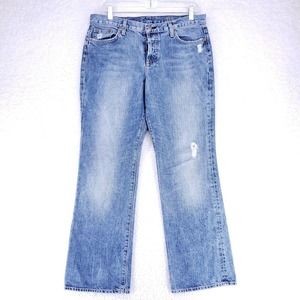 J Crew Button Fly Boy Jean Womens Size 31S Mid Rise Denim Casual Pants